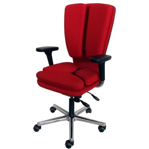 Fauteuil avec assise et dossier dynamiques et flexibles MOSAIQUE de siegepro.com