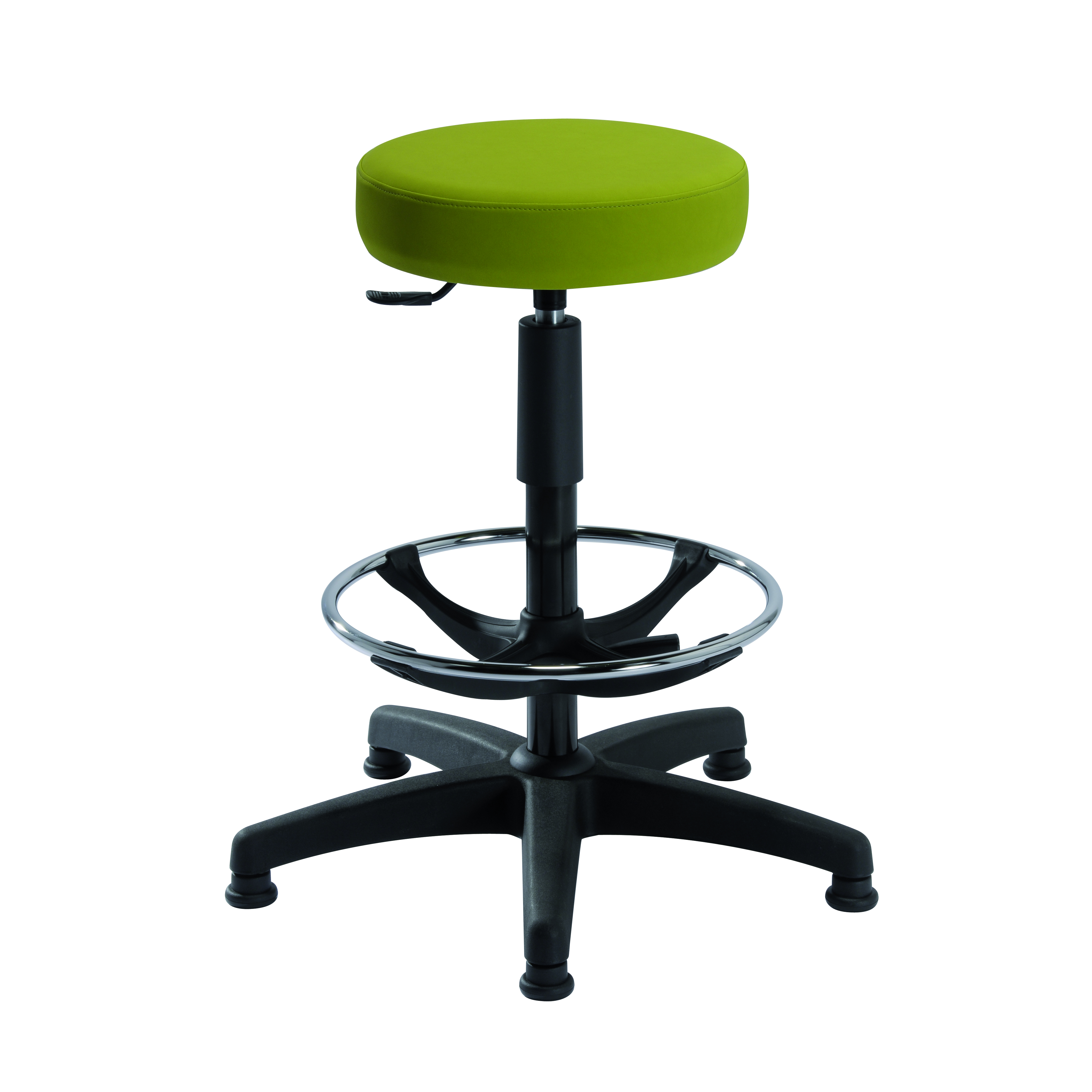 Tabouret TOURS avec repose-pieds de siegepro.com disponible avec une assise standard ou bien une assise confort