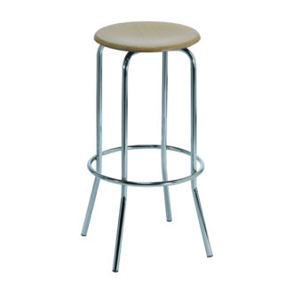 Tabouret haut assise bois AJACCIO de siegepro.com