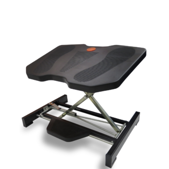 Repose-pieds RP10N de siegepro.com pour favoriser le circulation sanguine des pieds et des jambes en station assise prolongée