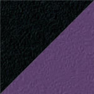 Bicolore vinyle noir ST02 et lilas ST07480