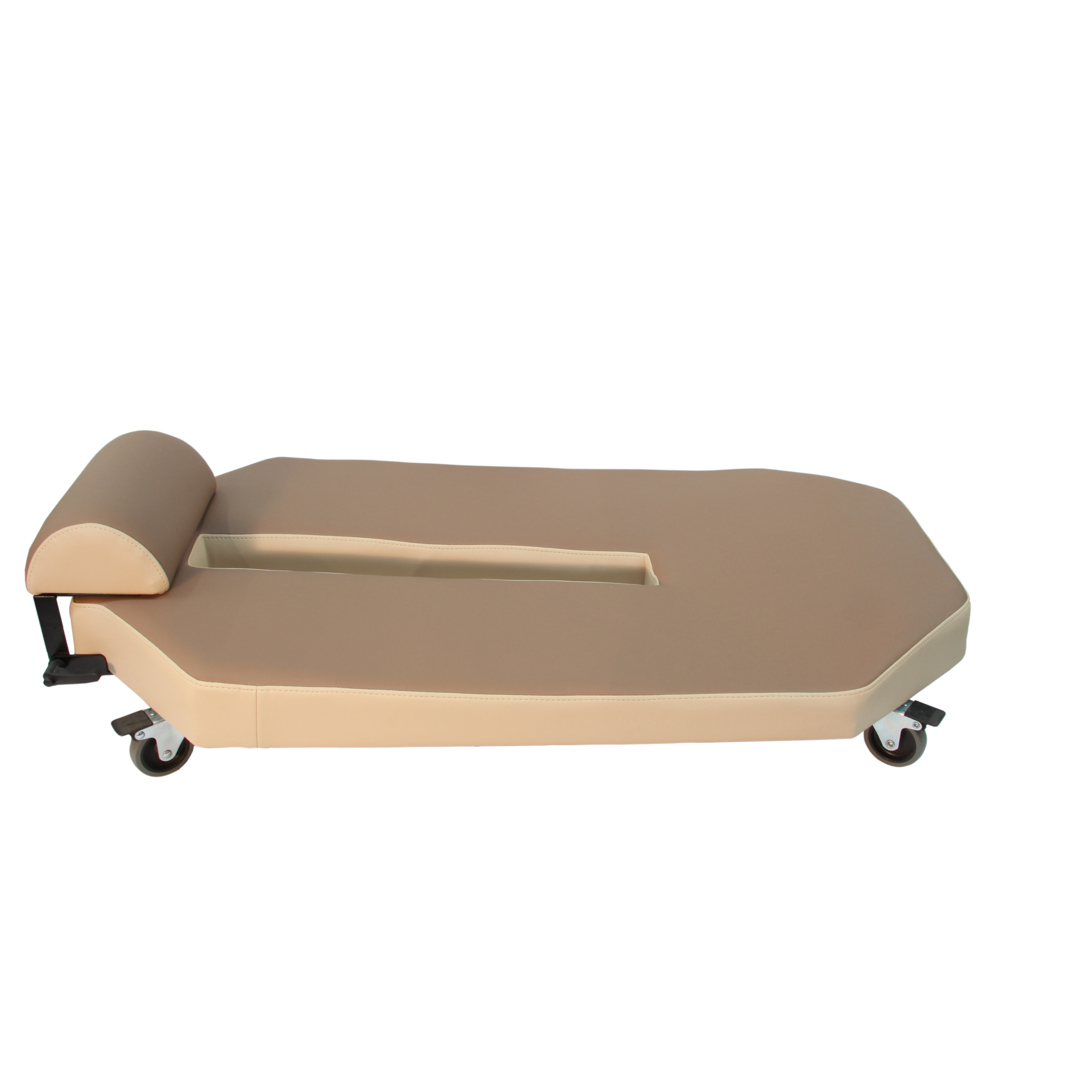 Chariot de garagiste ergonomique SOLNA de siegepro pour travaux au sol en position allongée