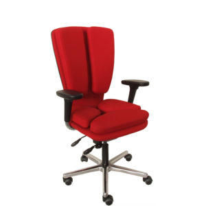 Fauteuil avec assise et dossier dynamiques et flexibles MOSAIQUE de siegepro.com