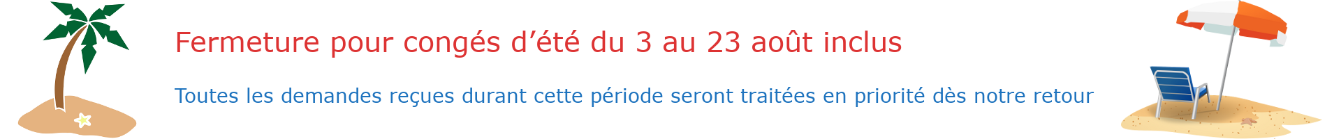 congés été 2026 siegepro